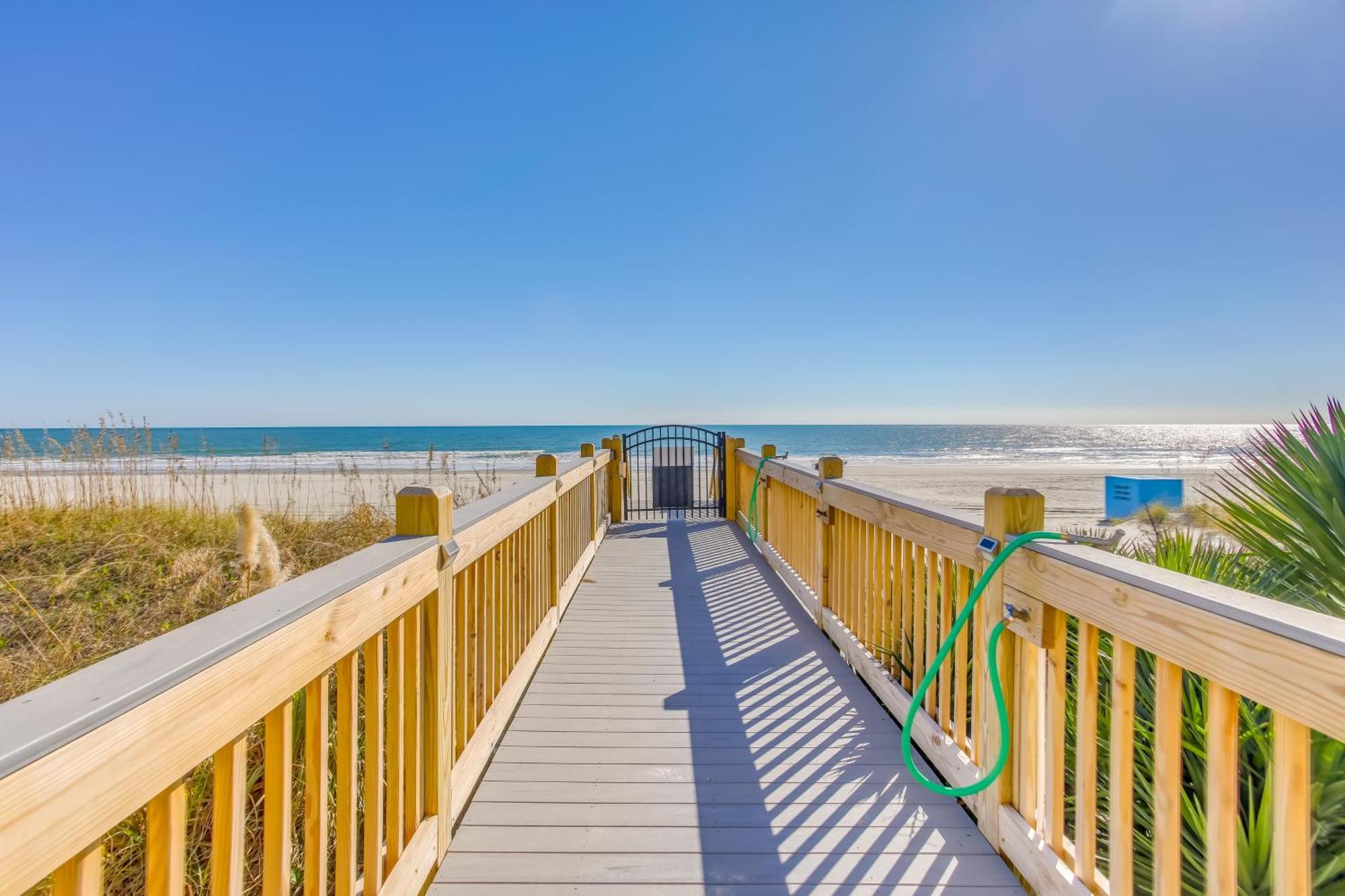 Myrtle Beach Condo - Steps To Ocean And Apache Pier! Extérieur photo